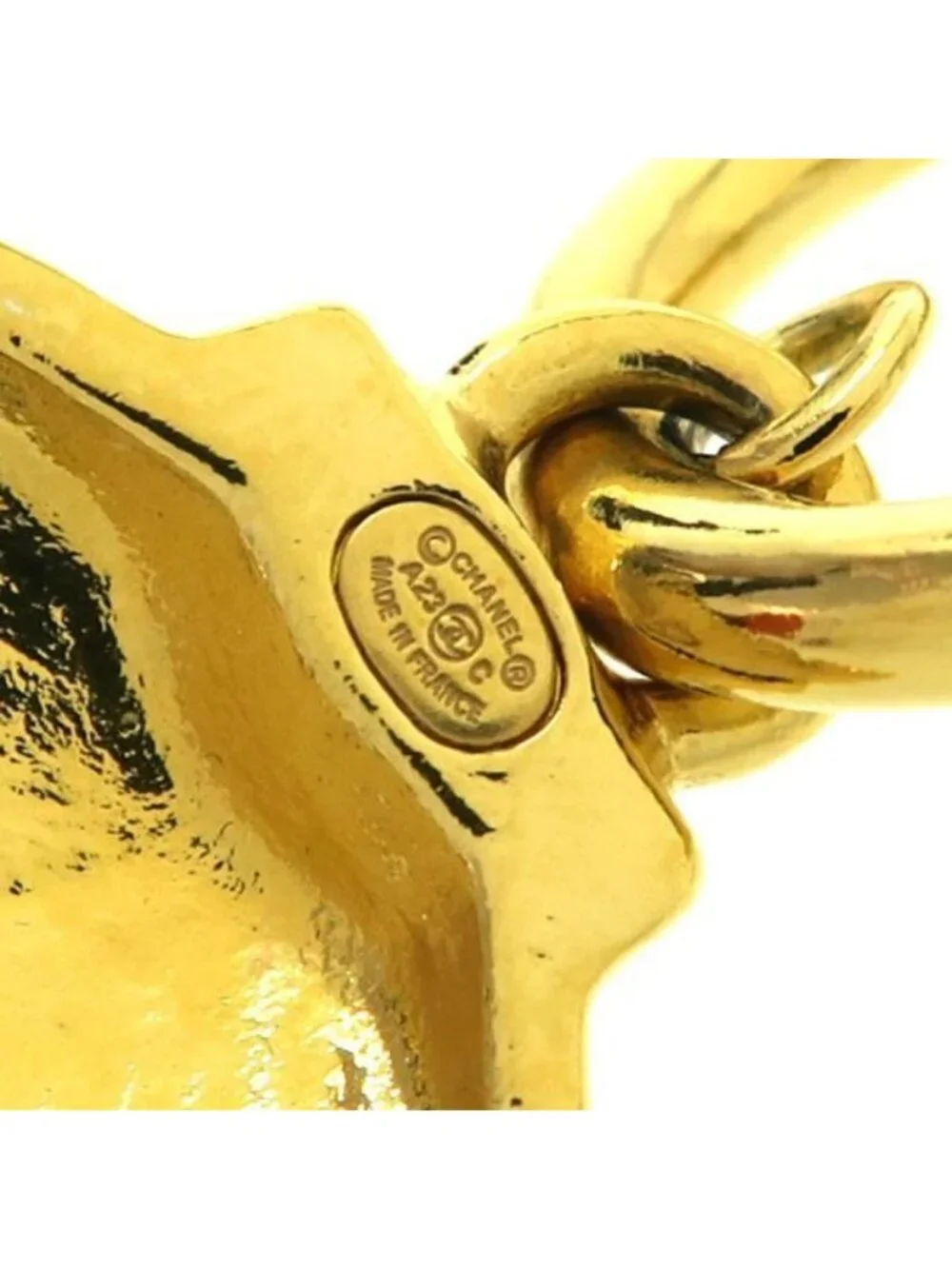 Chanel Earrings Gold